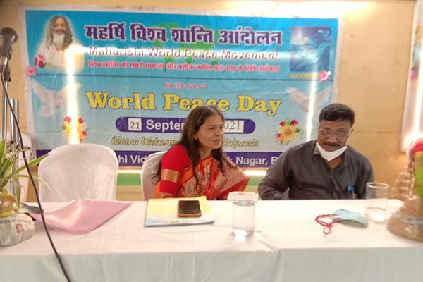 International Day of Peace celebrated on 21st September 2021 at MVM Bhandara.